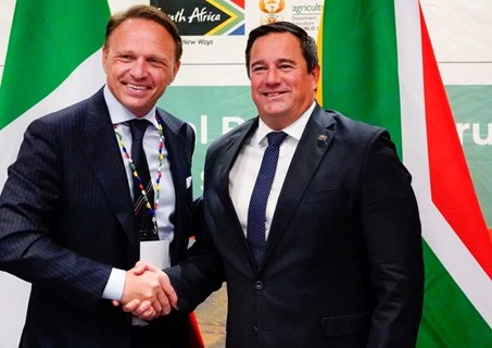 L’Afrique du Sud et Italie signent une nouvelle feuille de route agricole lors d’un forum inaugural au Cap