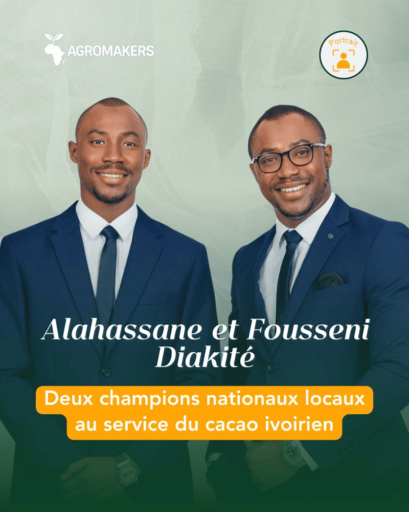 Alahassane Diakite et Fousseni Diakite : deux champions locaux au service du cacao ivoirien